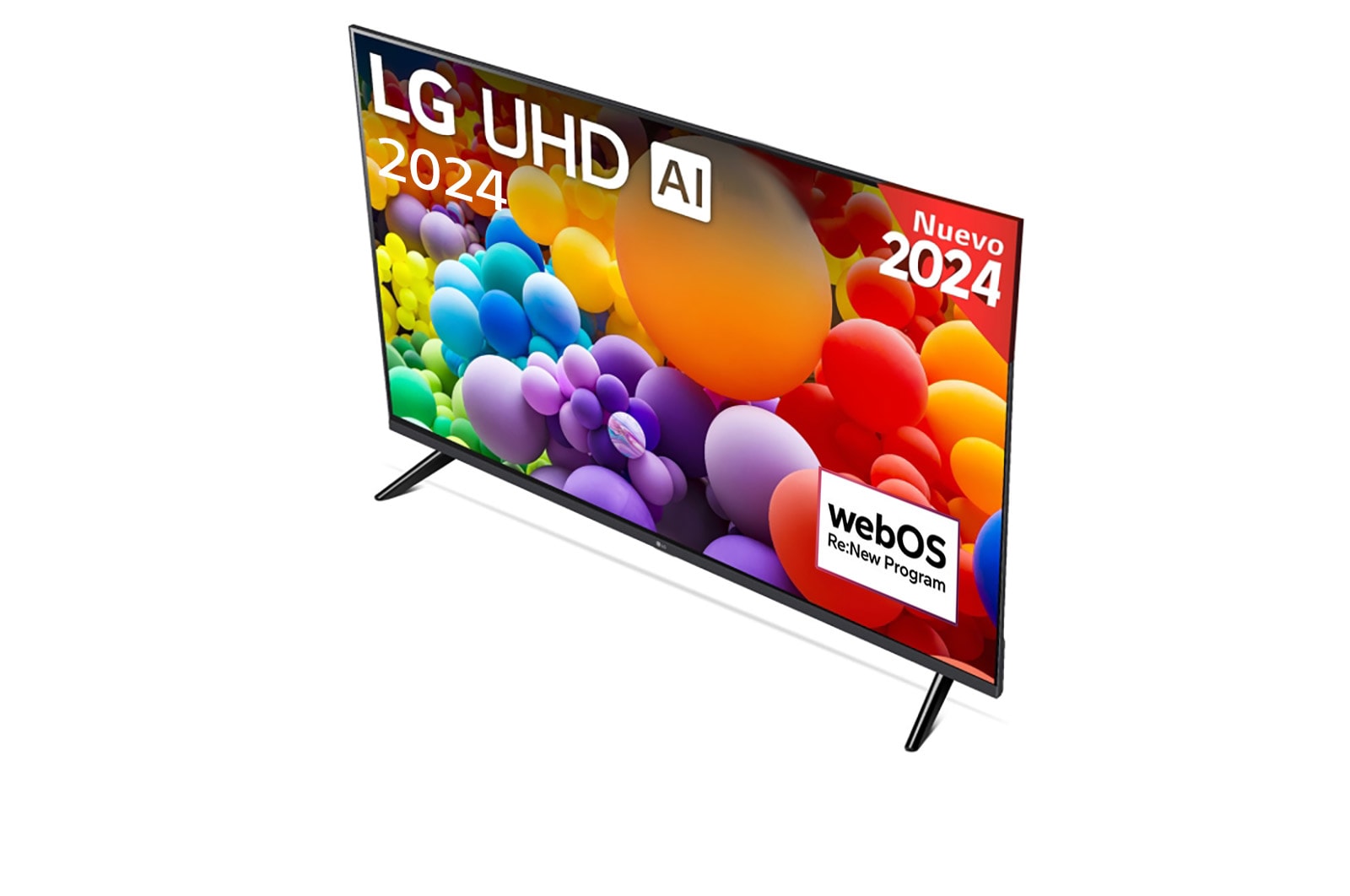 LG 50 pulgadas TV LG UHD AI 4K serie UT73 con Smart TV WebOS24, 50UT73006LA