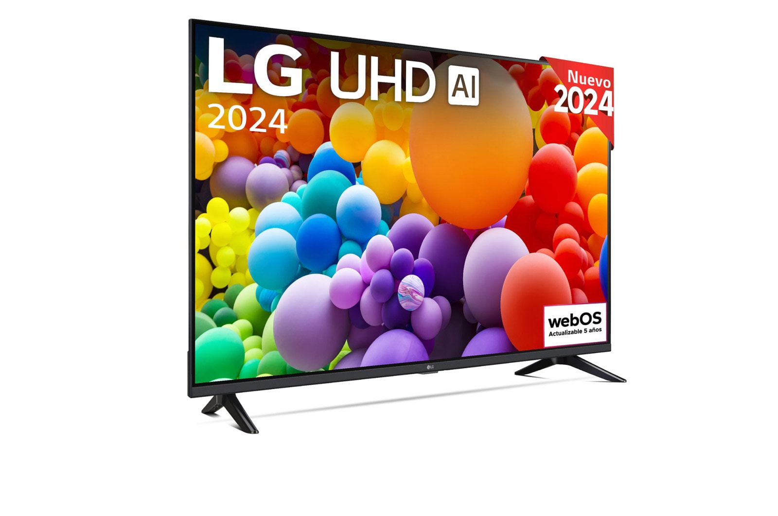 LG 50 pulgadas TV LG UHD AI 4K serie UT73 con Smart TV WebOS24, 50UT73006LA