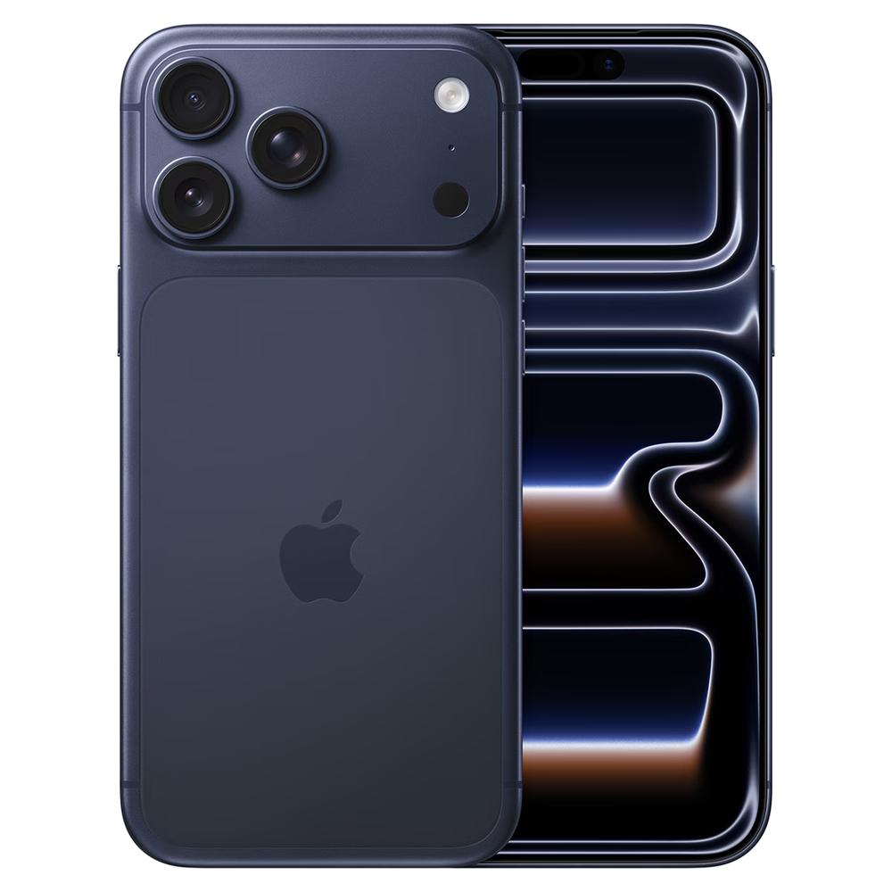iPhone 17 Pro Max 256GB Deep Blue+Funda silicona Magsafe transparente+Adapt. corriente 20W USB-C (copia)