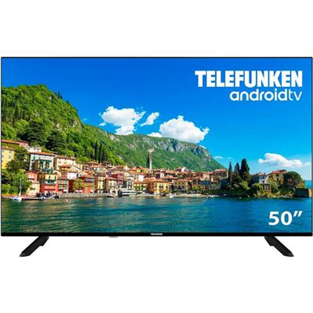 Smart Tv TELEFUNKEN 50DTUA523 50″ 4K UHD LED Clase E Negro