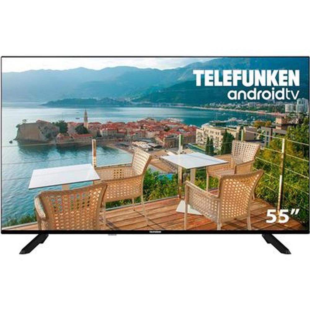 Smart Tv TELEFUNKEN 55DTUA523 55″ 4K UHD LED Android TV Negro